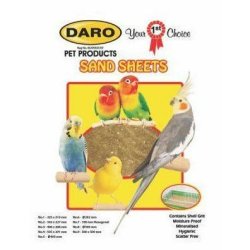 Bird Cage Sand Sheets - 9 - 500X500MM