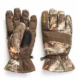 Hot Shot Men's Camo Defender Glove - Realtree Edge Outdoor Hunting Camouflage