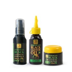 Jamaican Black Castor Oil Kit