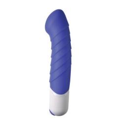 Stoys Cynthia 12 Function Waterproof G-spot Vibrator Blue With Free Batteries