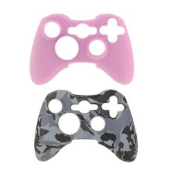 Unibright Silicone Covers Pack Of 2 Pink And Camo For XBOX360