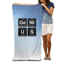 Beach Towel Genius Periodic Table Microfiber Towel