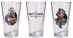 Dark Horse Deluxe The Witcher 3 Wild Hunt Geralt & Ciri Pint Glass Set