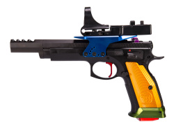 CZ 75 Echmate 9mm Major Competition Pistol Parrot