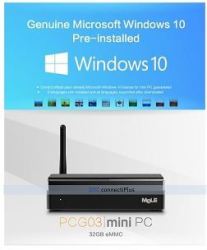 Mele Pcg03 Fanless Mini Pc Windows 10 Quad Core Intel 2gb Ddr3 32gb Hdmi Vga Lan Wifi 4k Bluetooth