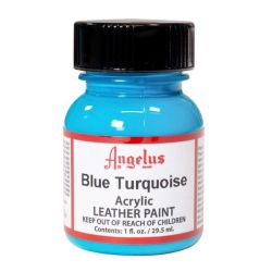 Acrylic Leather Paint - Blue Turquoise 1OZ
