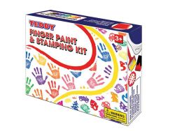 Finger Paint And Stamping Kit