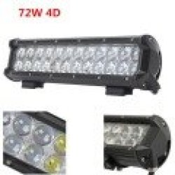 72 Watts High Intensity Cree Leds With S steel Bracket 4x4 Or Suv Light Bar Whole Price
