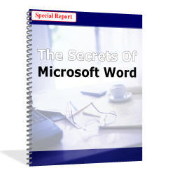 The Secrets Of Microsoft Word - Ebook