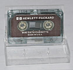 Vintage Hewlett-packard Mini Data Cassettes X 12 Part No: 18040 Circa 1980's Ex Venterstad
