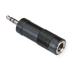 Stereo Adapter 1-3.5MM Male To 1-6.5MM Female