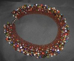 Beaded Collar - Multi-coloured