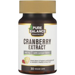 Pure Balance Cranberry Extract Veggie Capsules 30S