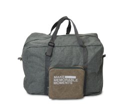 Calasca Sidekick Folding Travel Bag - Grey Free Shipping
