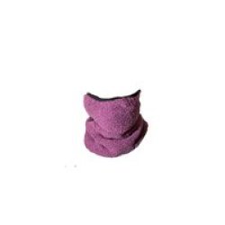 Wool Fleece Face Mask Purple