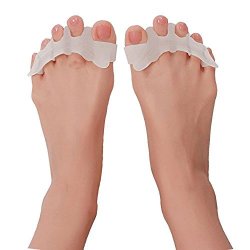 Explore Lifez Gel Toe Separator Toe Yoga Toes Spacers Toe Stretchers Correct Toes For Men And Women Toe Bunion Relief Toe Straightener For Yoga 1 Pair