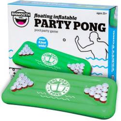 Big Mouth Inc Party Pong - Floating Inflatable Pool Party Game