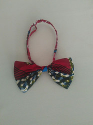 Ntanjane Bow Tie - Red And Blue
