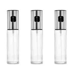 Oil & Vinegar Borosilicate Glass Spray Bottle - 3-PACK - 100ML