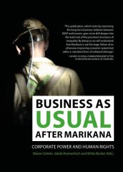 Business As Usual After Marikana - Maren Grimm Paperback