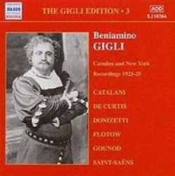 The Gigli Edition Vol. 3 Cd