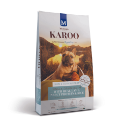 Karoo Adult Lamb & Insect Protein- Skin & Coat Support Dry Dog Food - 12KG