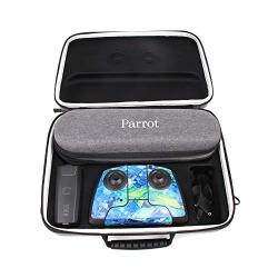 Rantow Anafi Minidrone Portable Storage Bag Carrying Case Waterproof Box Hardshell Compatible With Parrot Anafi Drone