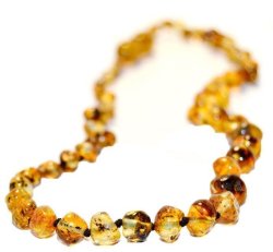 Baltic Amber for Africa Green Teething Necklace