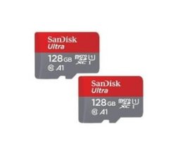 SanDisk 128GB 120MB S Uhs-i Sdxc C10 Micro-sd Card Pack Of 2