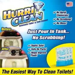 Clean Hurri Automatic Toilet & Tank Er