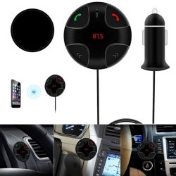 Wireless Bluetooth Fm Transmitter Mp3 Player With Usb Charger Car Kit