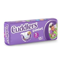 Cuddlers Comfort Size 5 Diapers 44 Pack