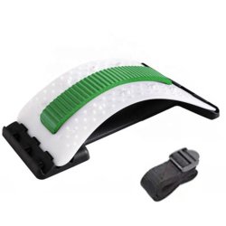 Best Multi-level Lower Back Stretcher Machine For Back Neck Shoulder Pain Relief & Posture Correctionwhite-and-greenwhite-and-green