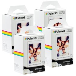 Designed for use with Fujifilm Instax Mini and PIC 300 Cameras Polaroid PIF300 Instant Film Replacement 80 Sheets 