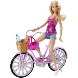 barbie doll and bike