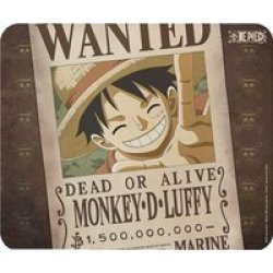 One Piece Luffy Wanted Poster Flexible Mousepad
