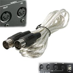 MID-310 Midi Keyboard Instrument Interface Cable Lead Male To Male M m 3M 10FT