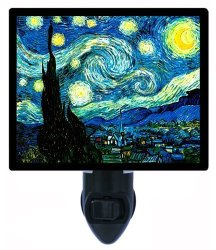 Old Masters Night Light - Starry Starry Night - Vincent Van Gogh