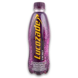 Flavored Energy Sparkling Glucose Drink 360ML - Blackcurrant
