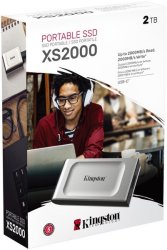 Kingston Technology 2TB XS2000 USB 3.2 Gen 2X2 Portable SSD