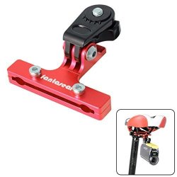Fantaseal Aluminum Alloy Bike Seat Mount For Sony Action Camera Bike Seat Mount Sony Fdr X1000VR X3000R Hdr AS-10 15 20 30 AS-50 AS-100