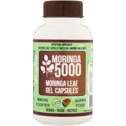 MORINGA5000 Moringa Leaf Gel Capsules 120S