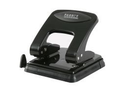 Steel Hole Punch 40 Sheets - Black