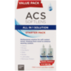 Softlens All In 1 Contact Lens Solution Starter Pack
