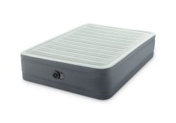 Intex Queen Premaire I Elevated Airbed With Fiber-tech & Built In Pump