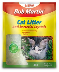 Bob Martin - Anti-bacterial Cat Litter Crystals Pine - 3KG