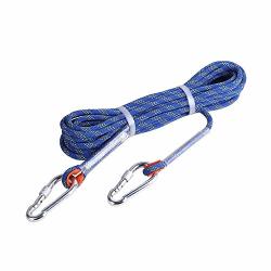 Changde Jun Feng Shop Outdoor Safety Rope Climbing Rope Nylon Rope Climbing Rope Safety Rope Blue 9MM 11 Sizes Rope Size : 20M