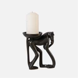 Rafiki Candle Holder - Black - Bronze