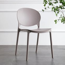 Ariana Cafe Chair - Grey- Fine Living