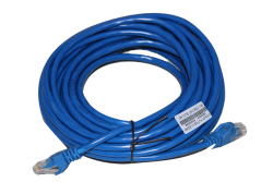Cat 6E Network Cable - Patented High Speed Ethernet Cable - 20M Blue